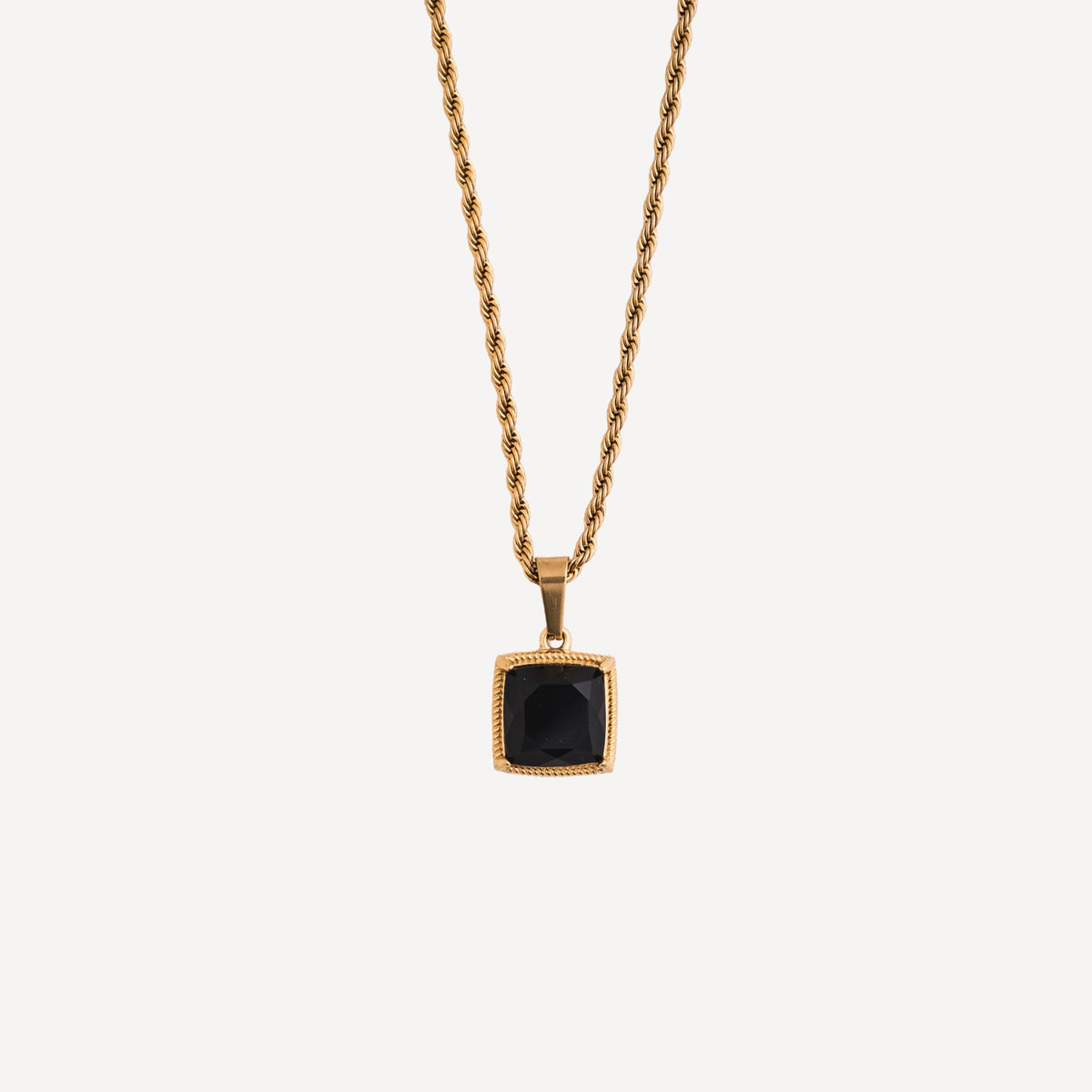 Chunky Onyx - Gold