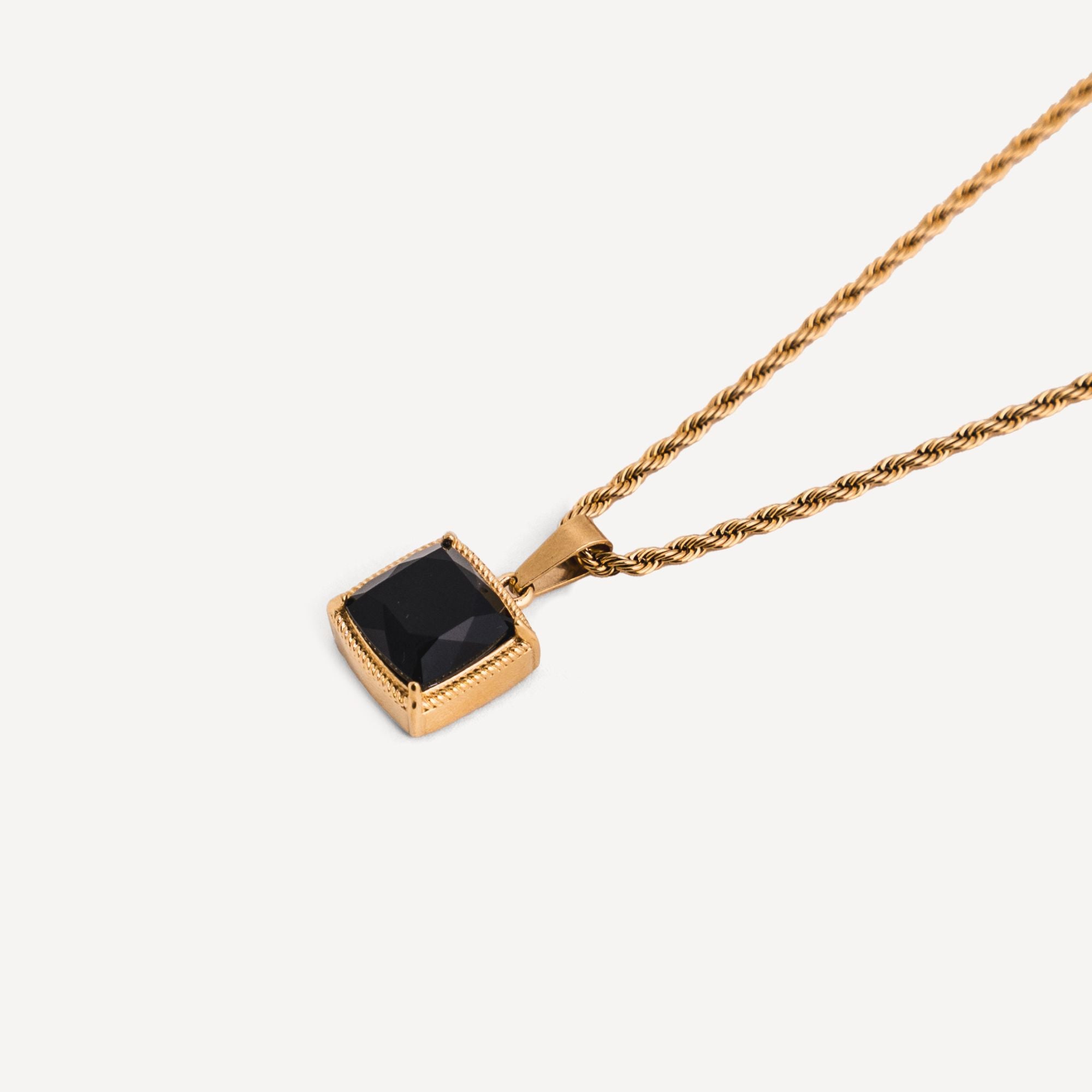 Chunky Onyx - Gold