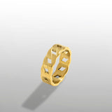 Cuban Ring - Gold