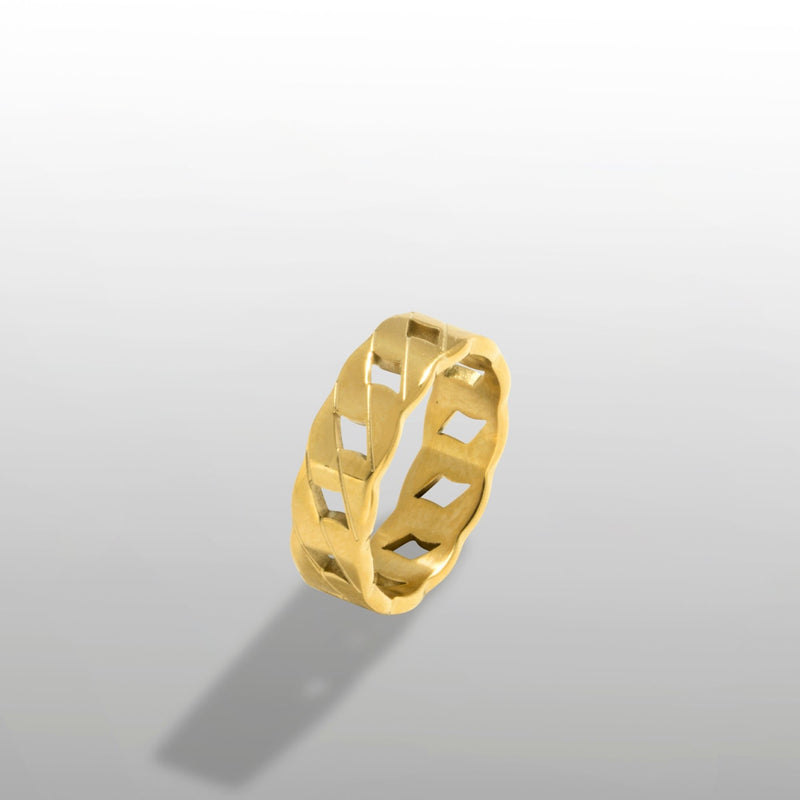Cuban Ring - Gold