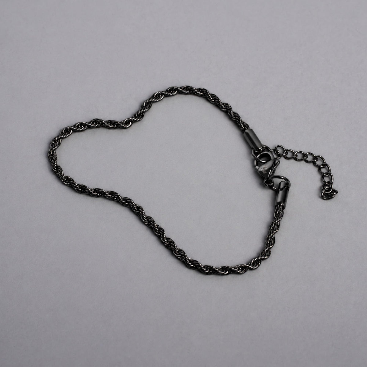 Black Rope Bracelet (2.5MM)