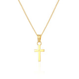 Mens Gold Cross Pendant - Mens Gold Necklaces | Twistedpendant