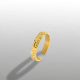Men's Gold Rings - Buy Hammered Gold Band Rings | Twistedpendant
