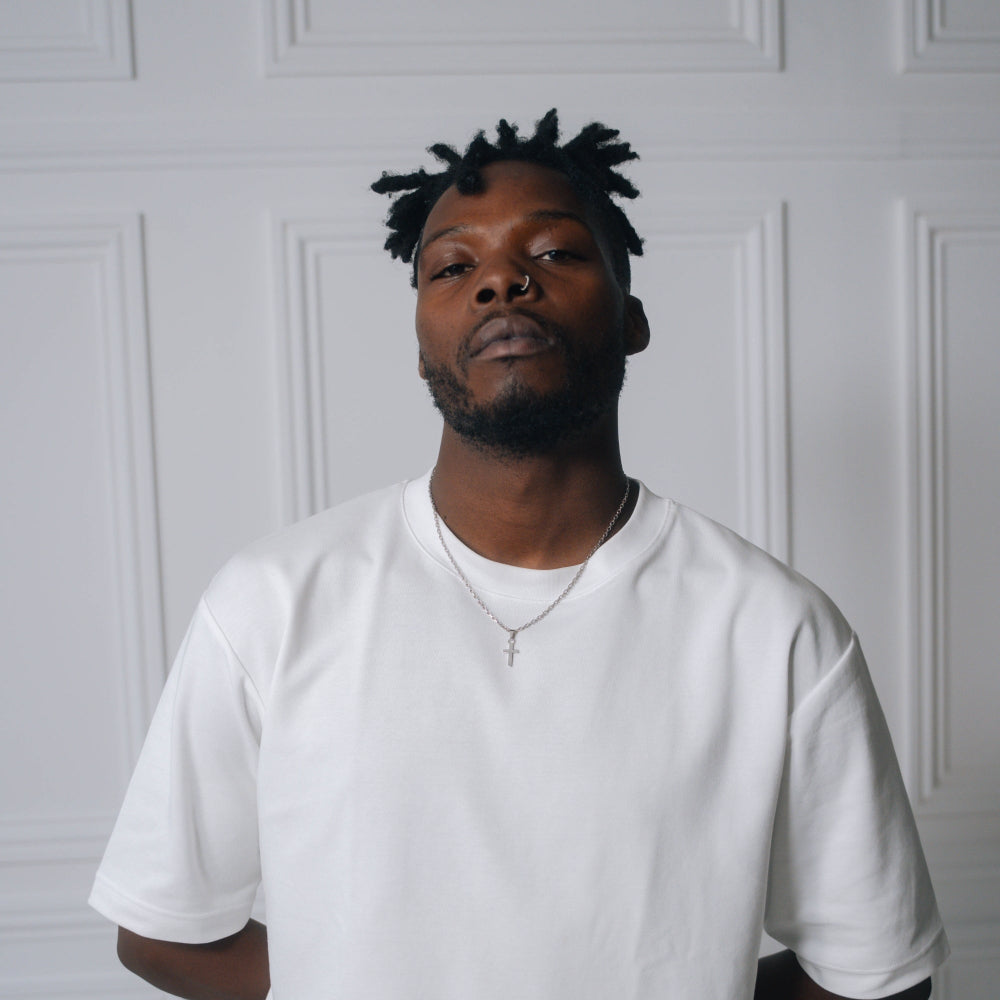 silver cross necklace with rolo silver chain by twistedpendant