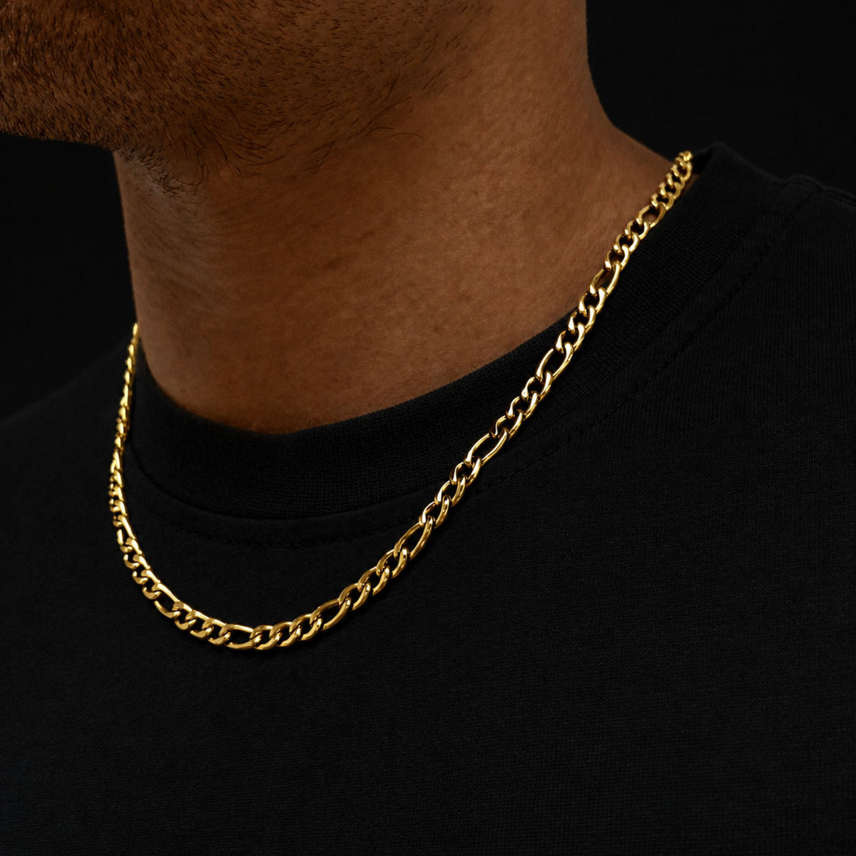 Gold Figaro Chain (5MM)