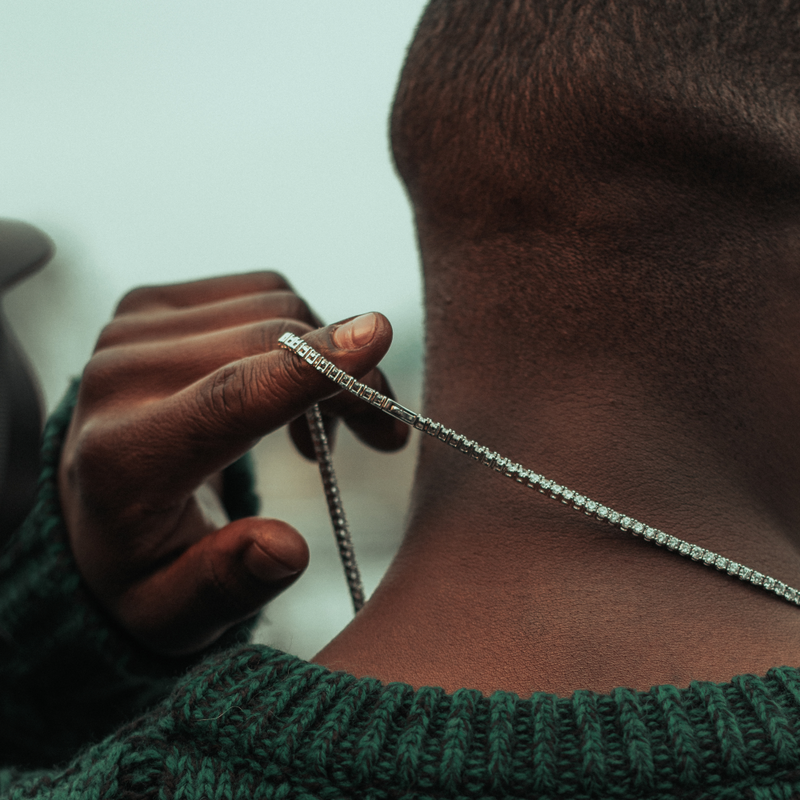 Men's tennis chains for 2025 sale