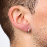 925 Sterling Silver Hoop Earrings (12MM)