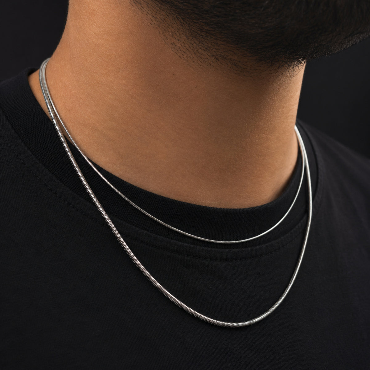 Silver Snake Chain (1MM)