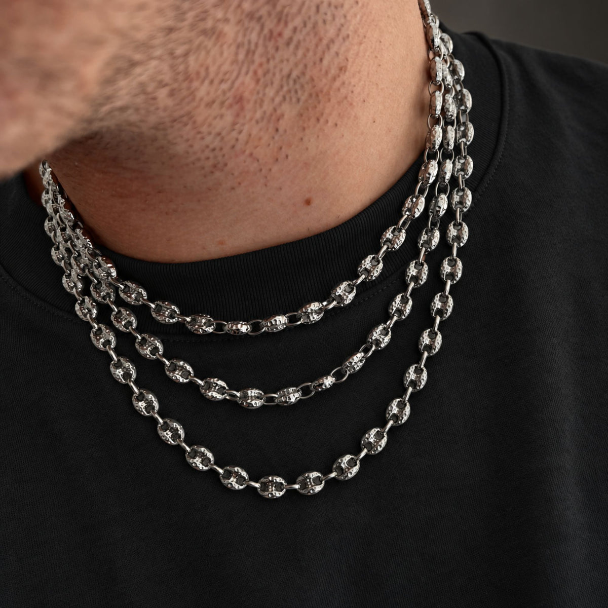 Hammered Mariner - Silver