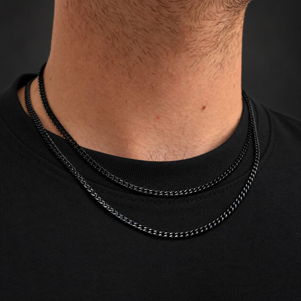 Black Cuban Chain (3MM)