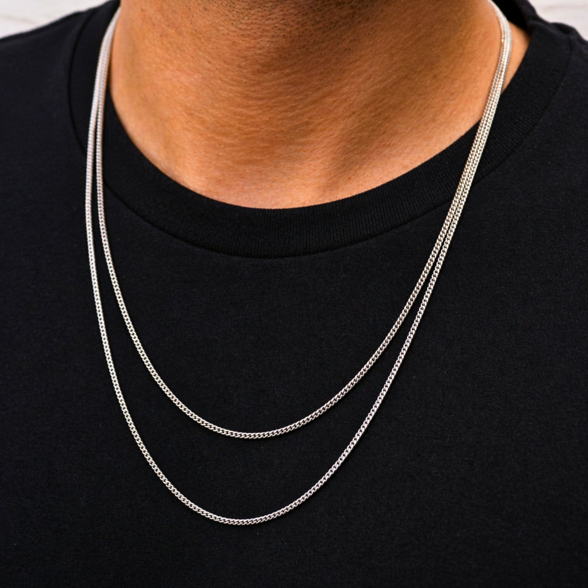 Italian 925 Silver Cuban Chain (2MM)