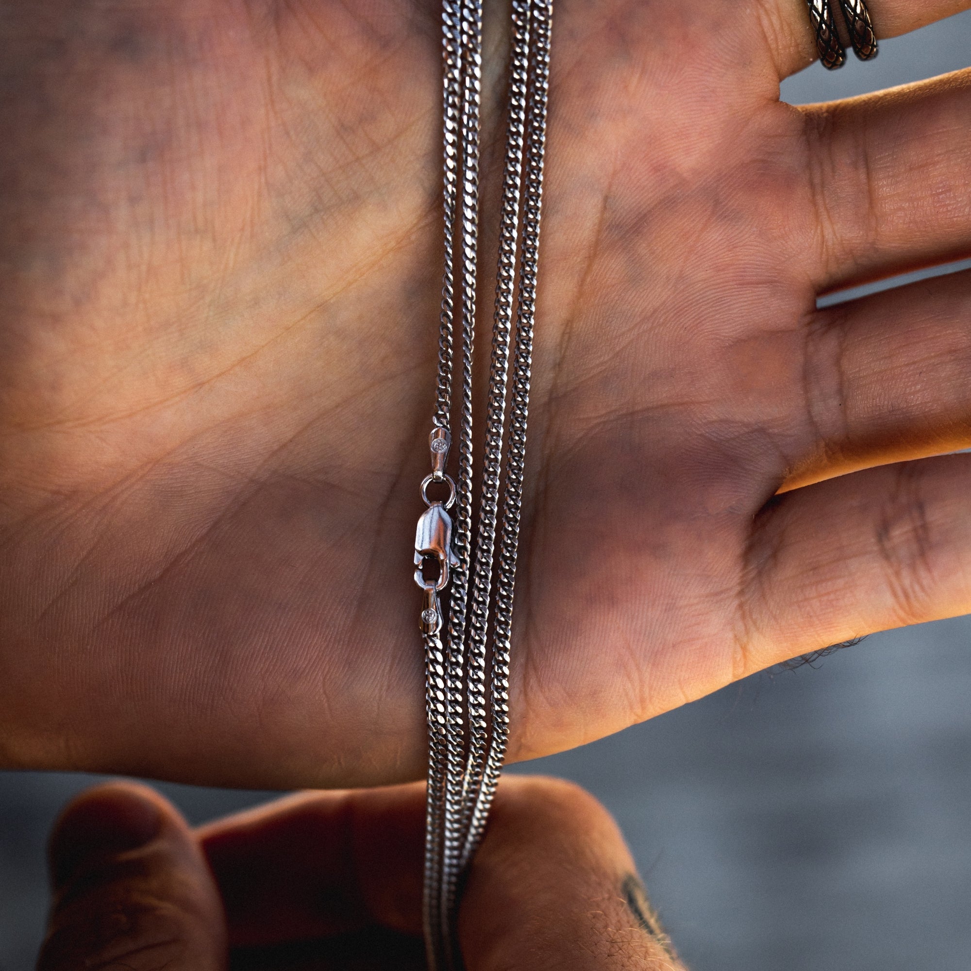Italian 925 Silver Cuban Bracelet (2MM)