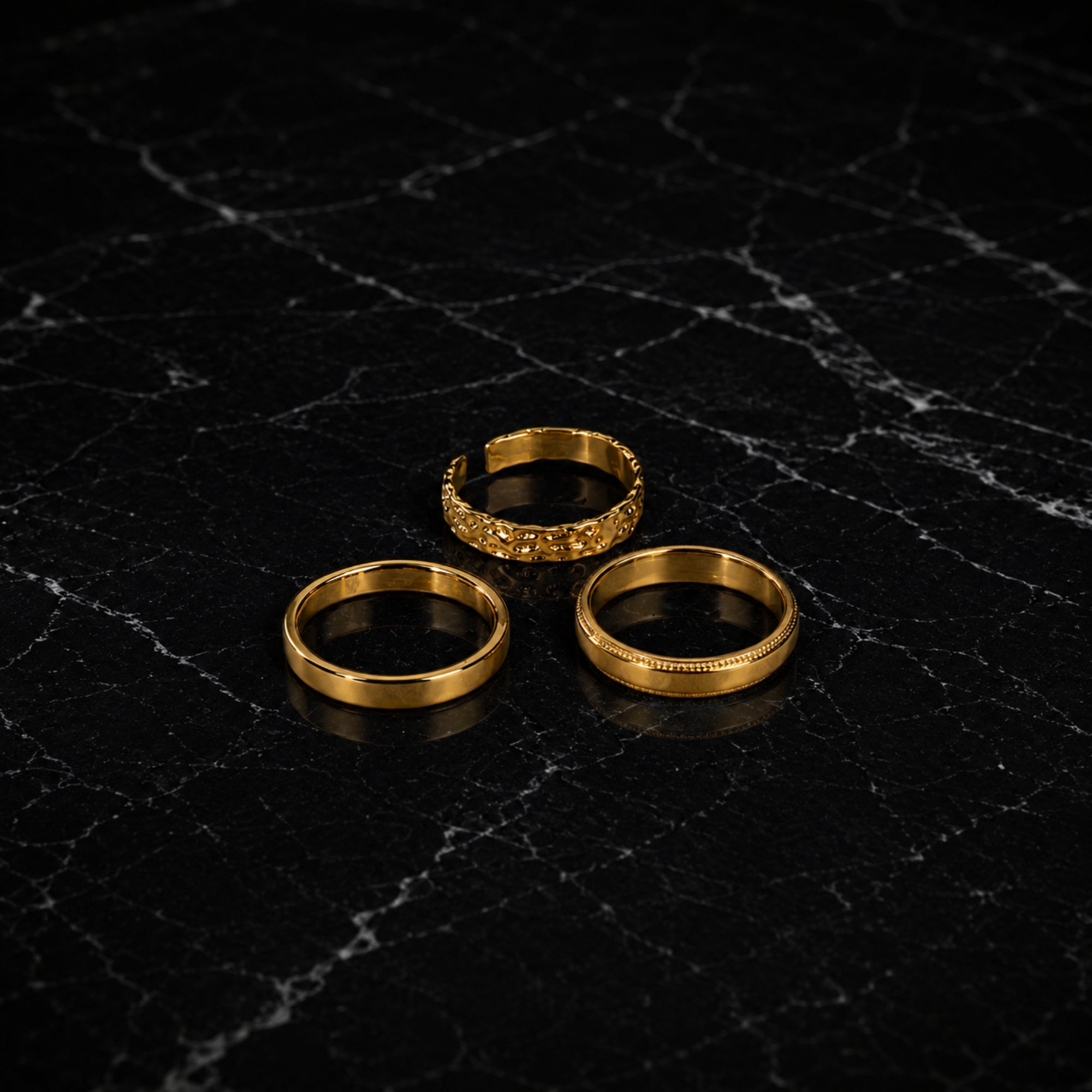 Minimal Ring Stack - Gold