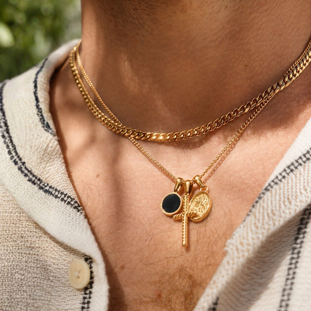 Trinity Set - Onyx (Gold)