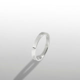 Silver Minimal Band Ring - Minimalist Styled Rings For Men | By Twistedpendant