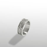 Verve Ring - Silver | Silver Band Ring For Men - By Twistedpendant