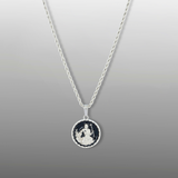 Saint Christopher Pendant Necklace For Men - St Christopher Charm | Twistedpendant