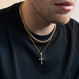 Jewellery Gift Sets - Cross Set - Mens Necklace | Twistedpendant