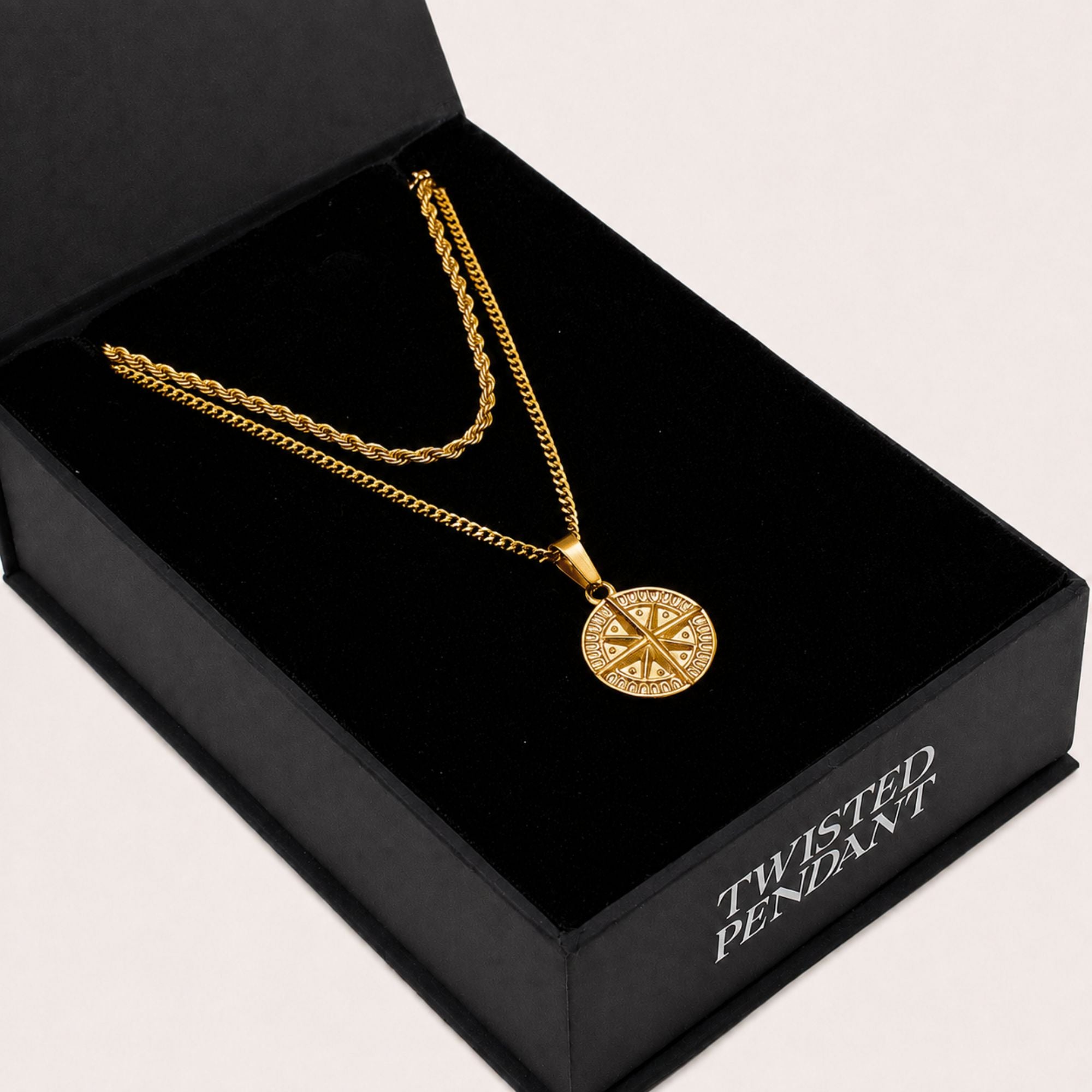 Mini Compass Set (Gold)