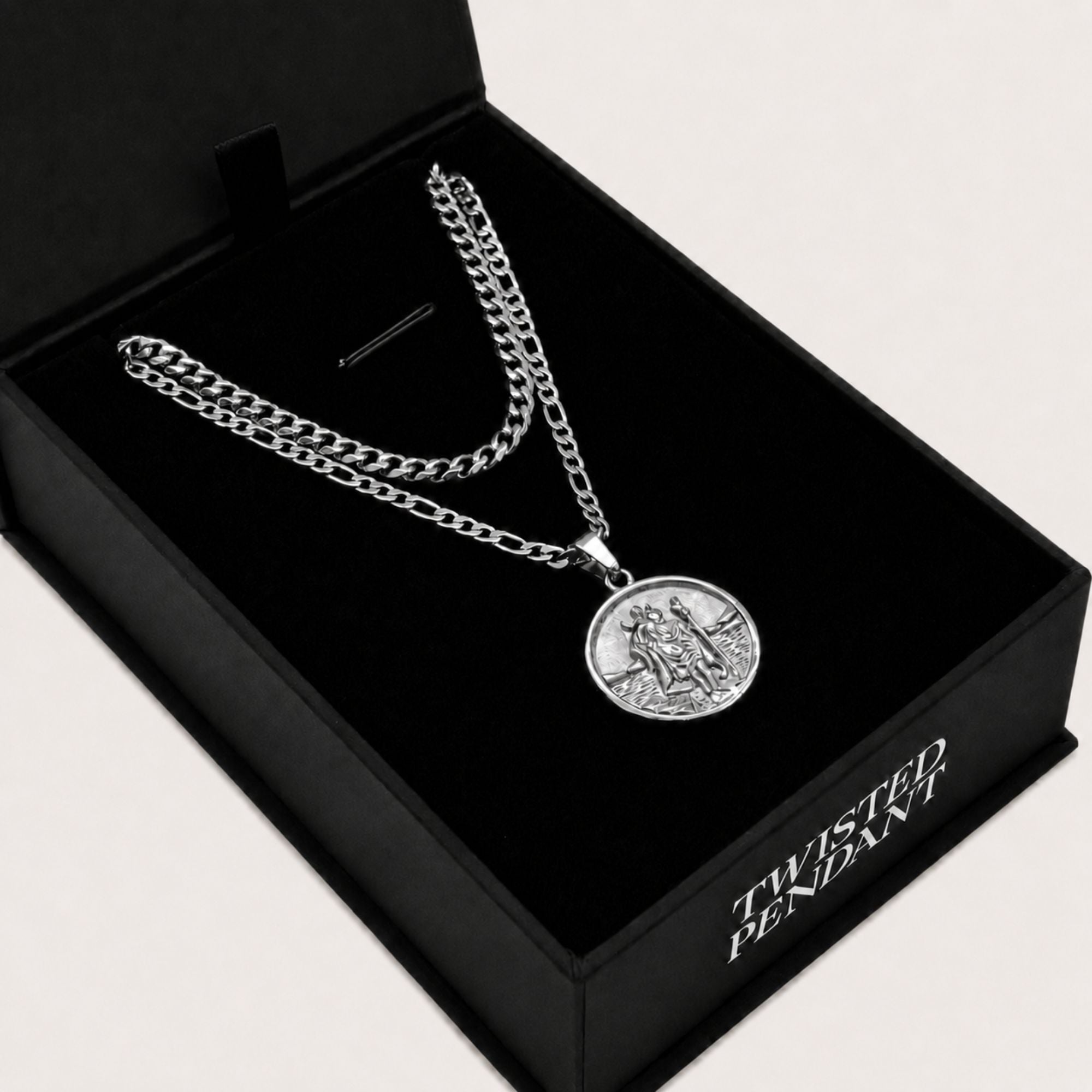 St Christopher Set (Silver)
