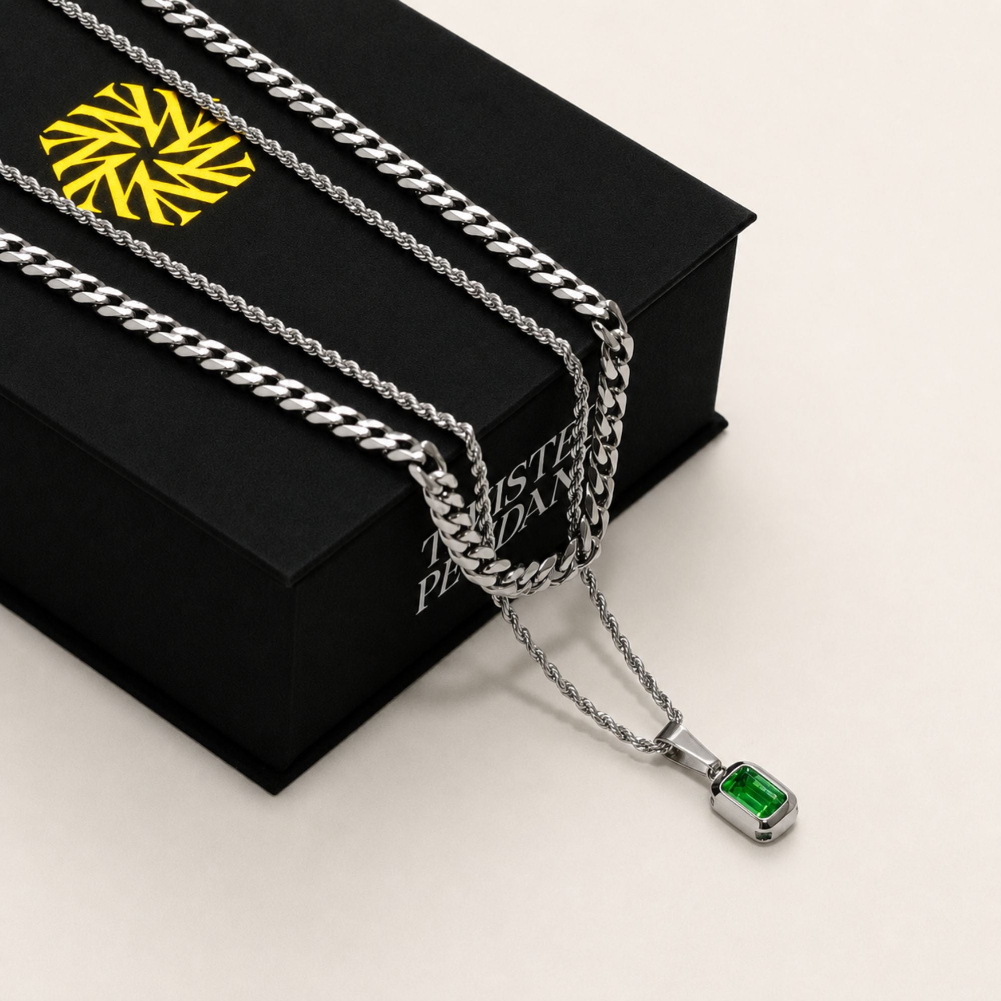 Emerald Set (Silver)
