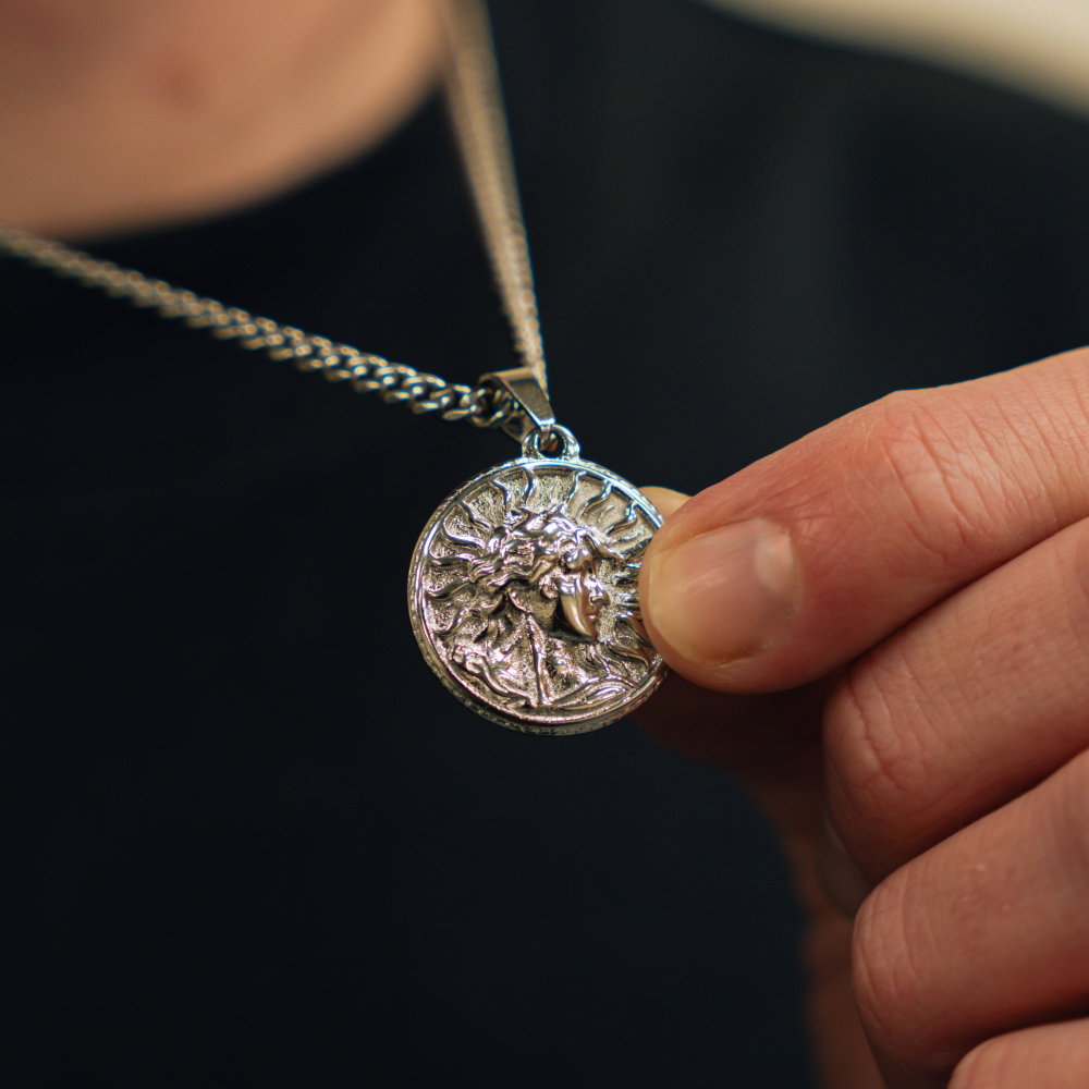 Apollo Pendant | Greek God Necklace For Men By Twistedpendant