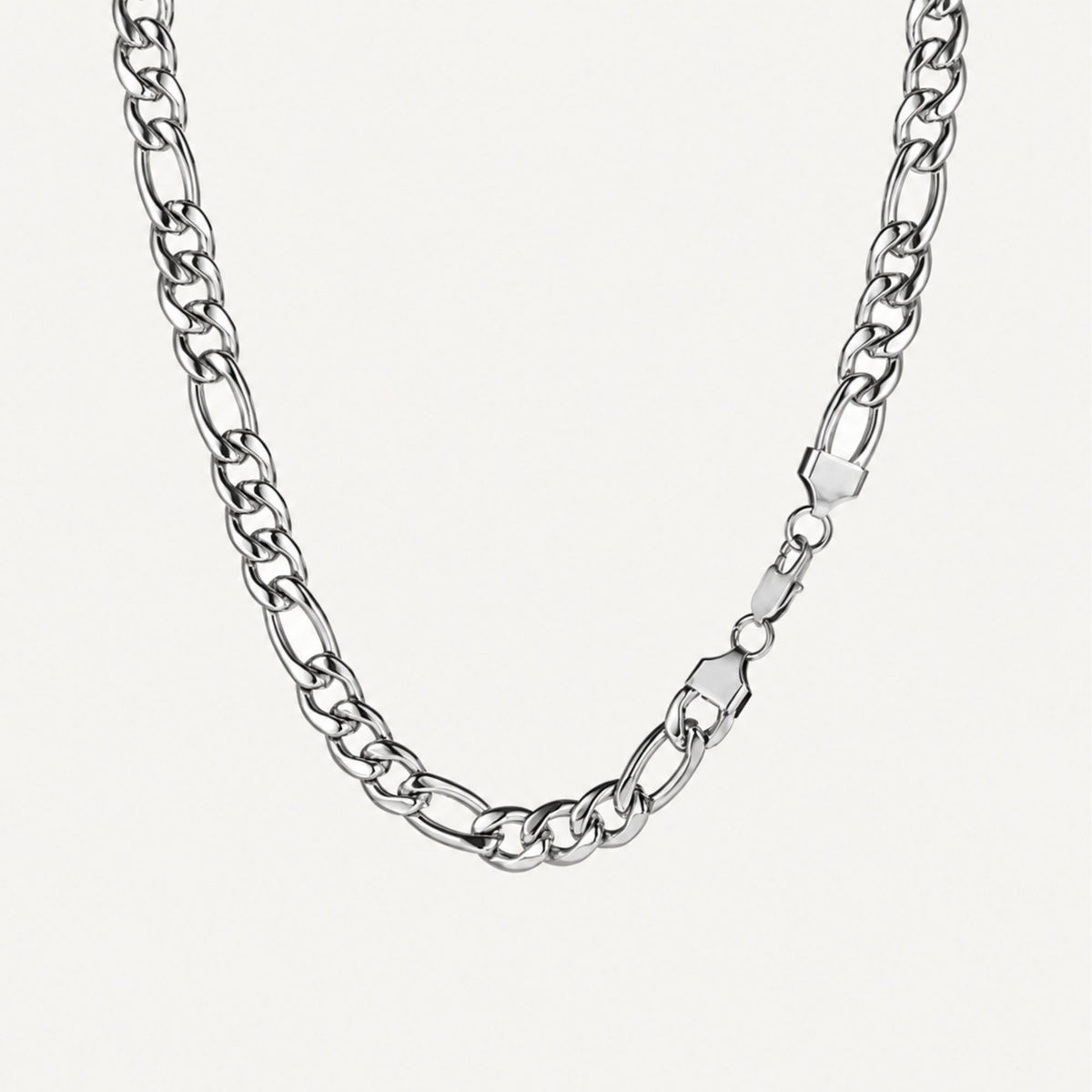 Silver Figaro Chain (11MM)