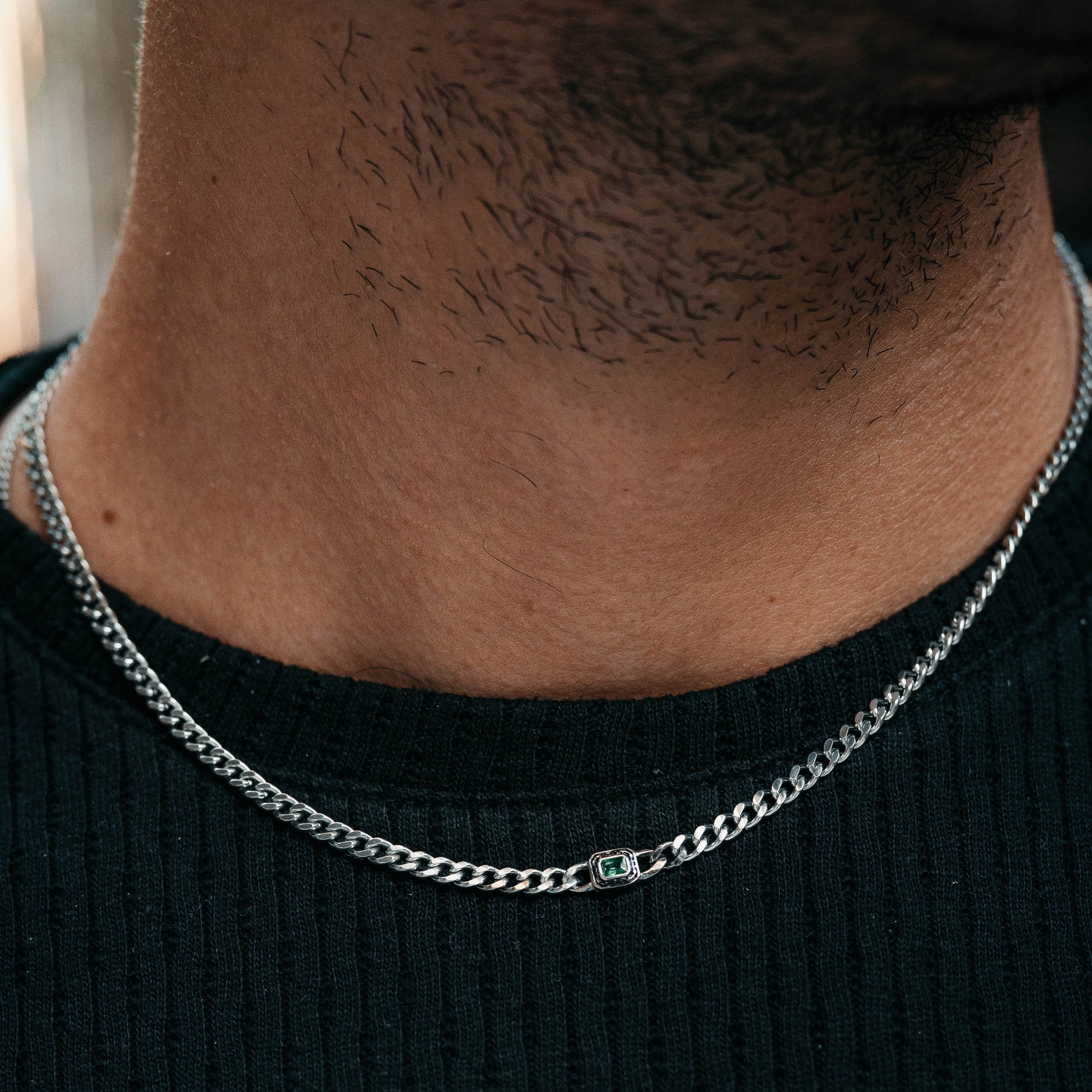 Emerald Chain - Silver