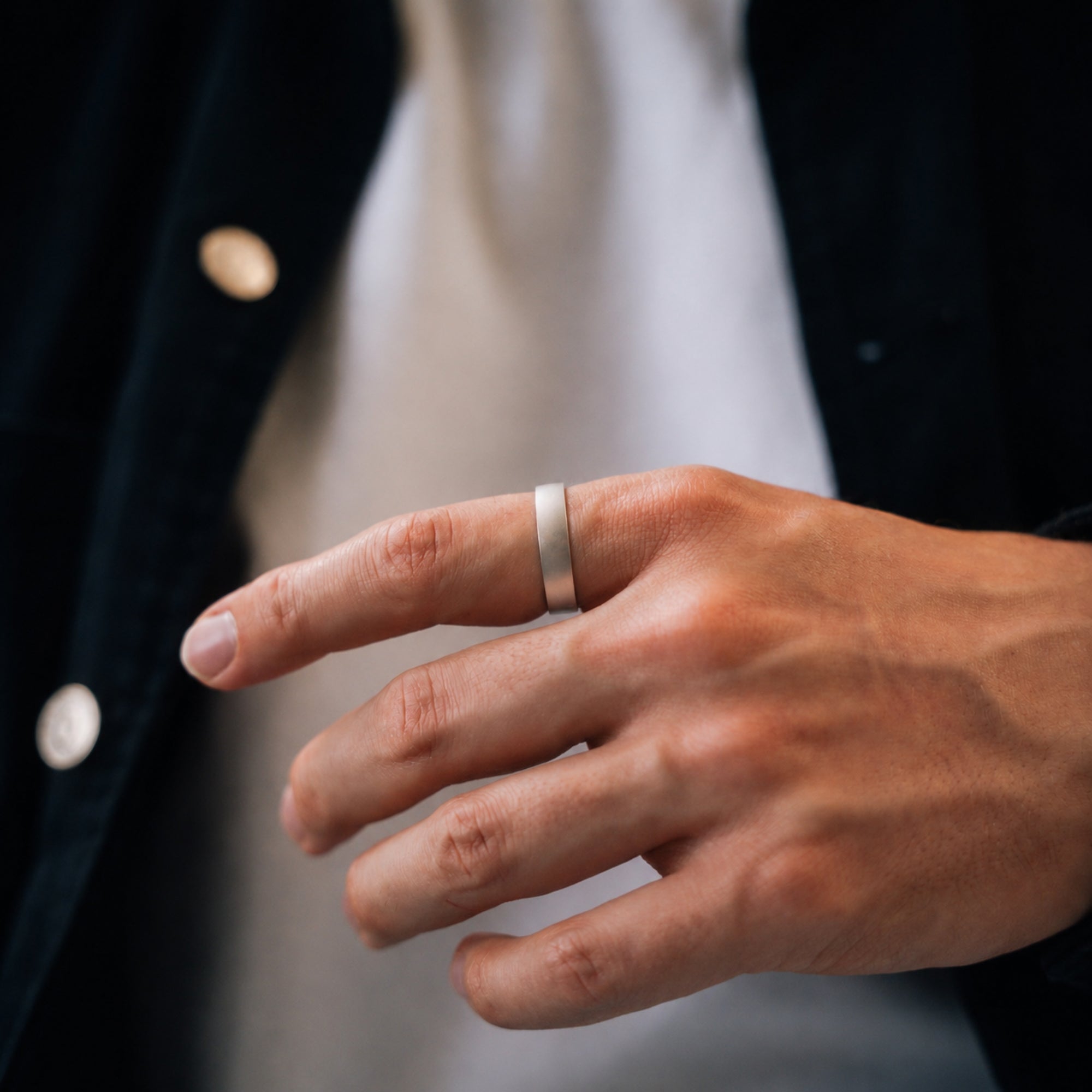 Smooth Band - 925 Silver