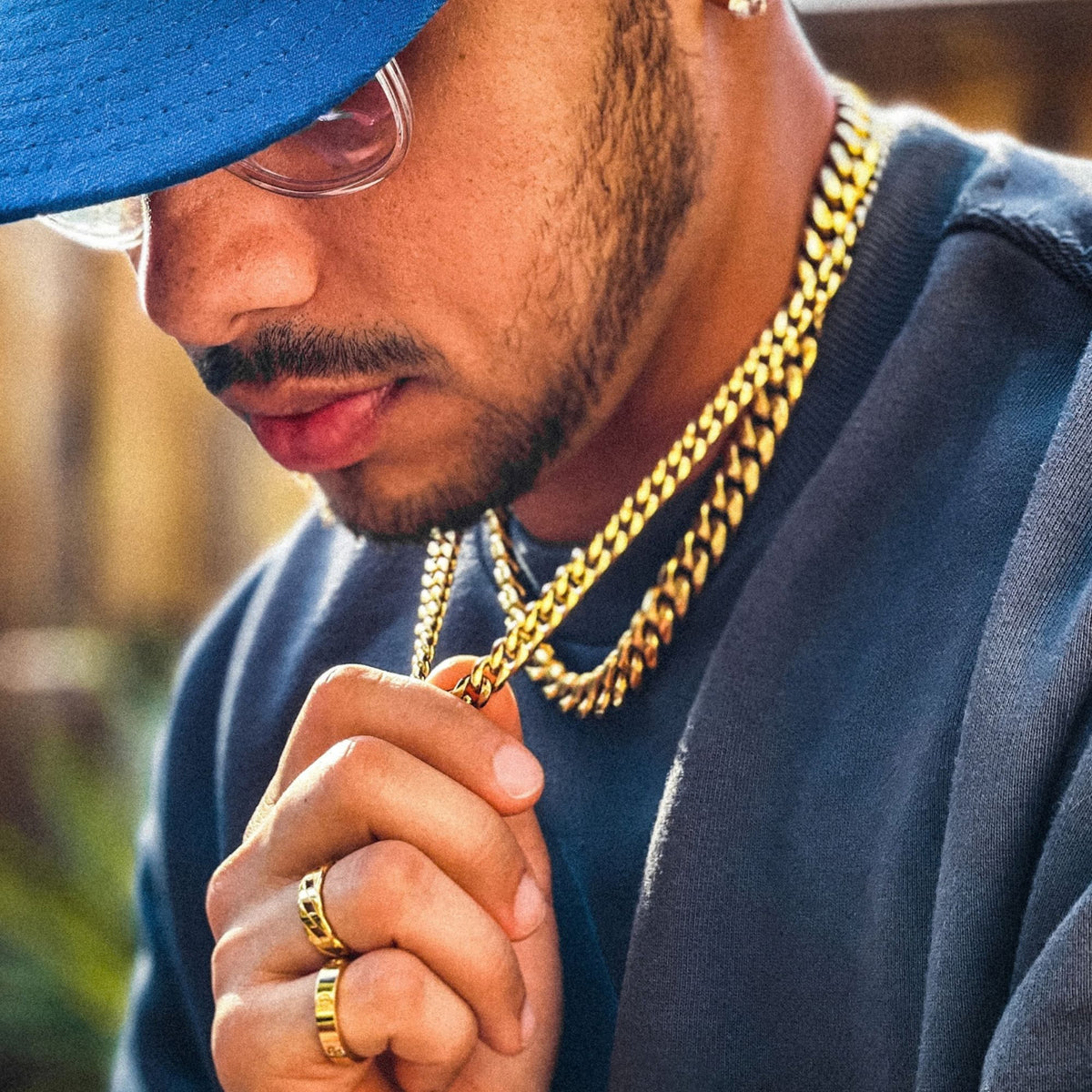 Gold Cuban Chain (12MM)