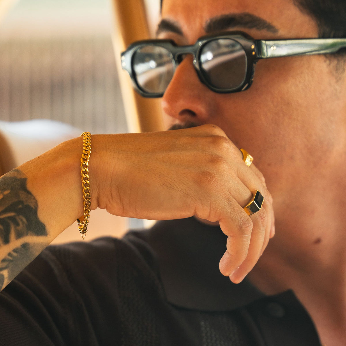 Gold Cuban Bracelet (6MM)