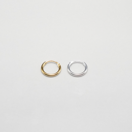 Mens 18K Gold Huggie Hoop Earrings For Men - Gold Hoops By Twistedpendant