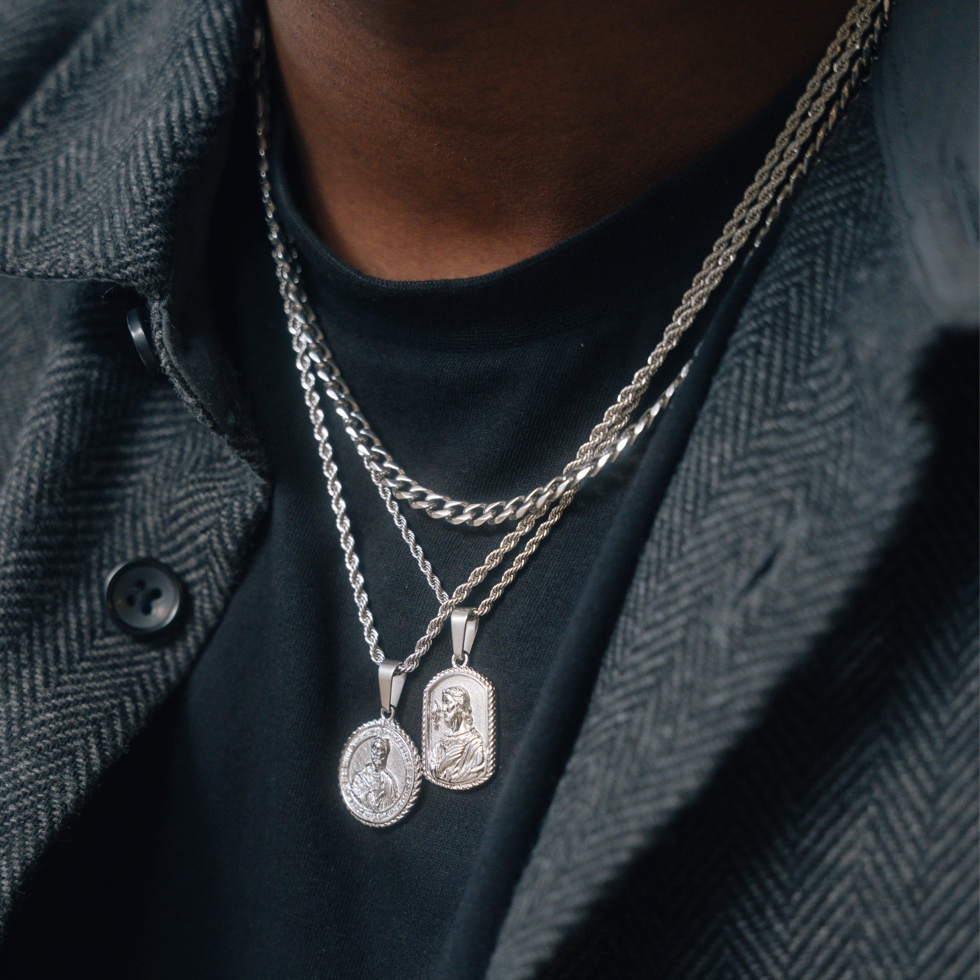 Silver Cuban Chain (5MM)