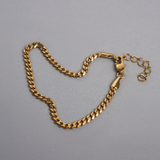 Thin Gold Bracelet - Minimalist Gold Bracelets For Men | By Twistedpendant
