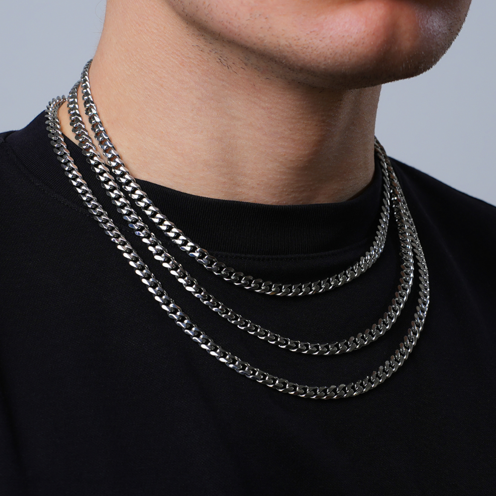 Silver Cuban Chain (6MM)