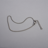 Thin Silver Connell Bracelet Chain - Silver Bracelets for Men | Twistedpendant