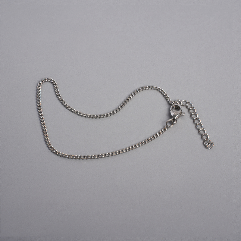 Thin Silver Connell Bracelet Chain - Silver Bracelets for Men ...
