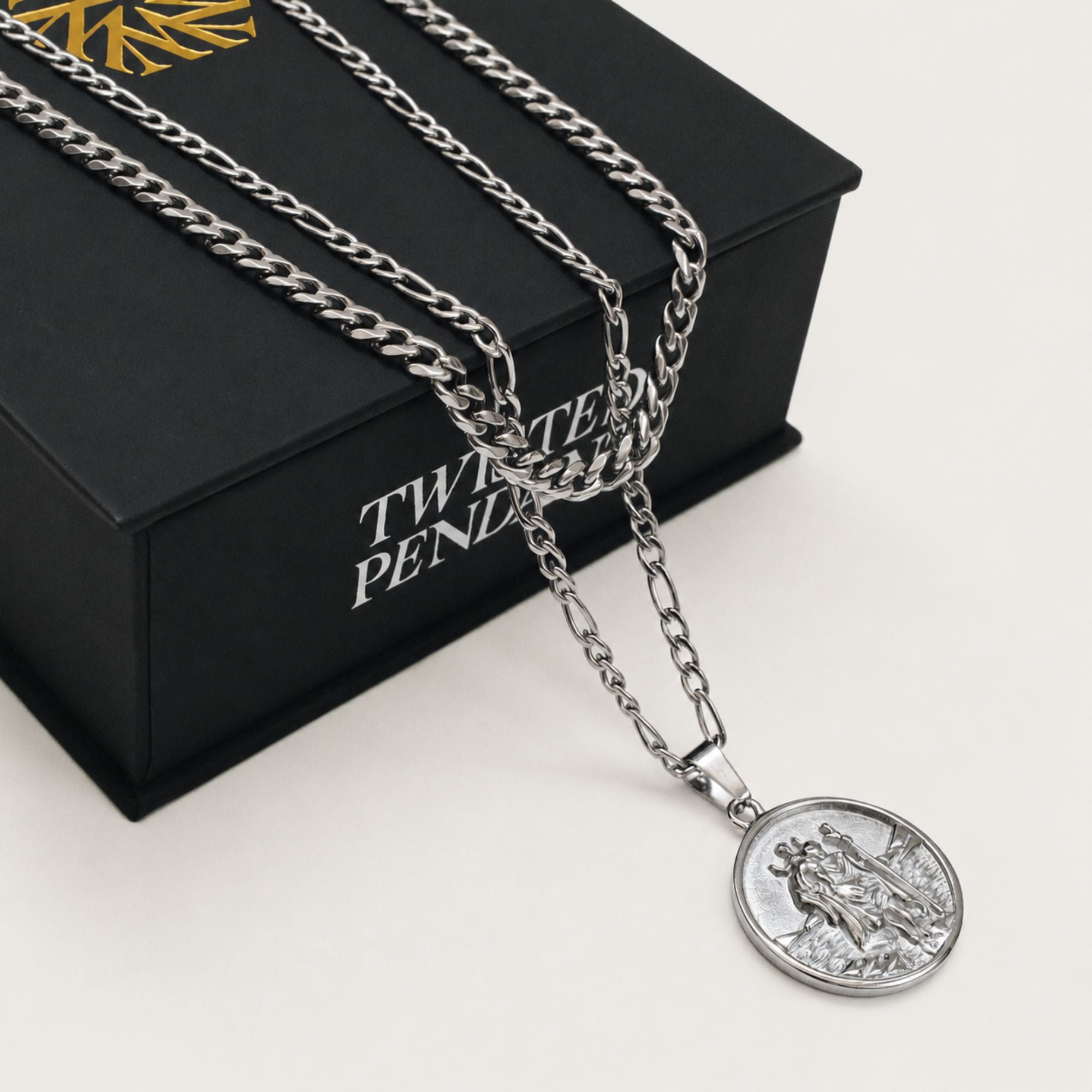 St Christopher Set (Silver)