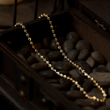 23K Gold Moon Cut Chain - Mens Gold Link Chain | By Twistedpendant
