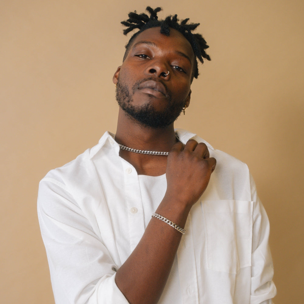 Silver Cuban Bracelet (8MM)