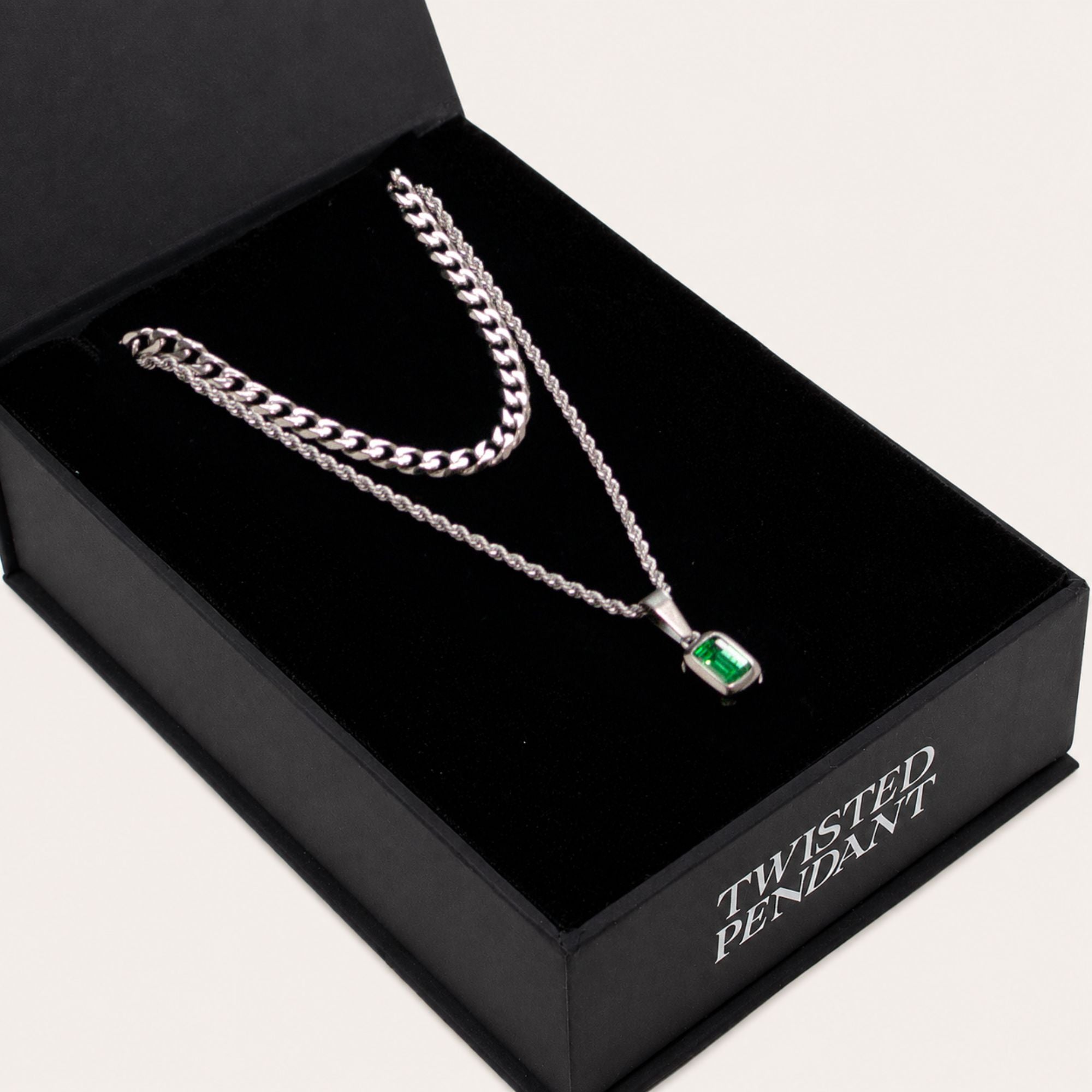 Emerald Set (Silver)