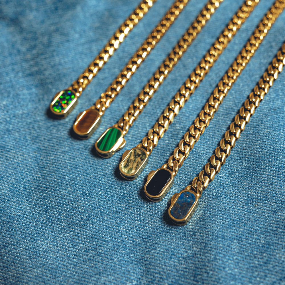 Lapis Cuban Chain (5MM) - Silver