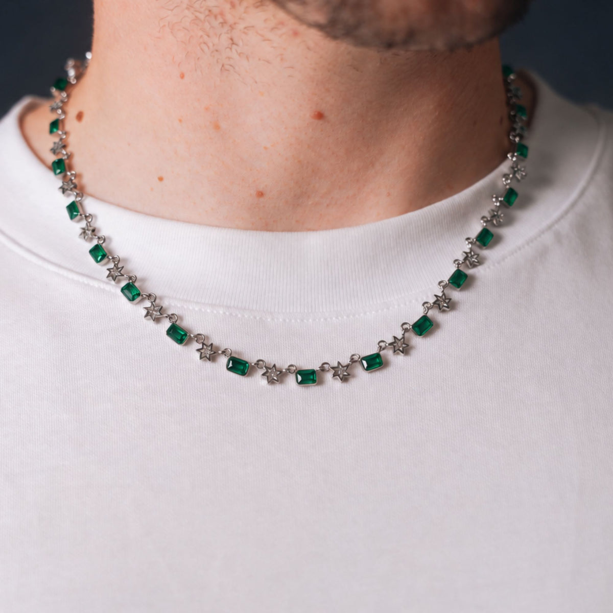 Origin Chain Green - Silver