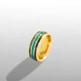Fire Opal Ring - Gold