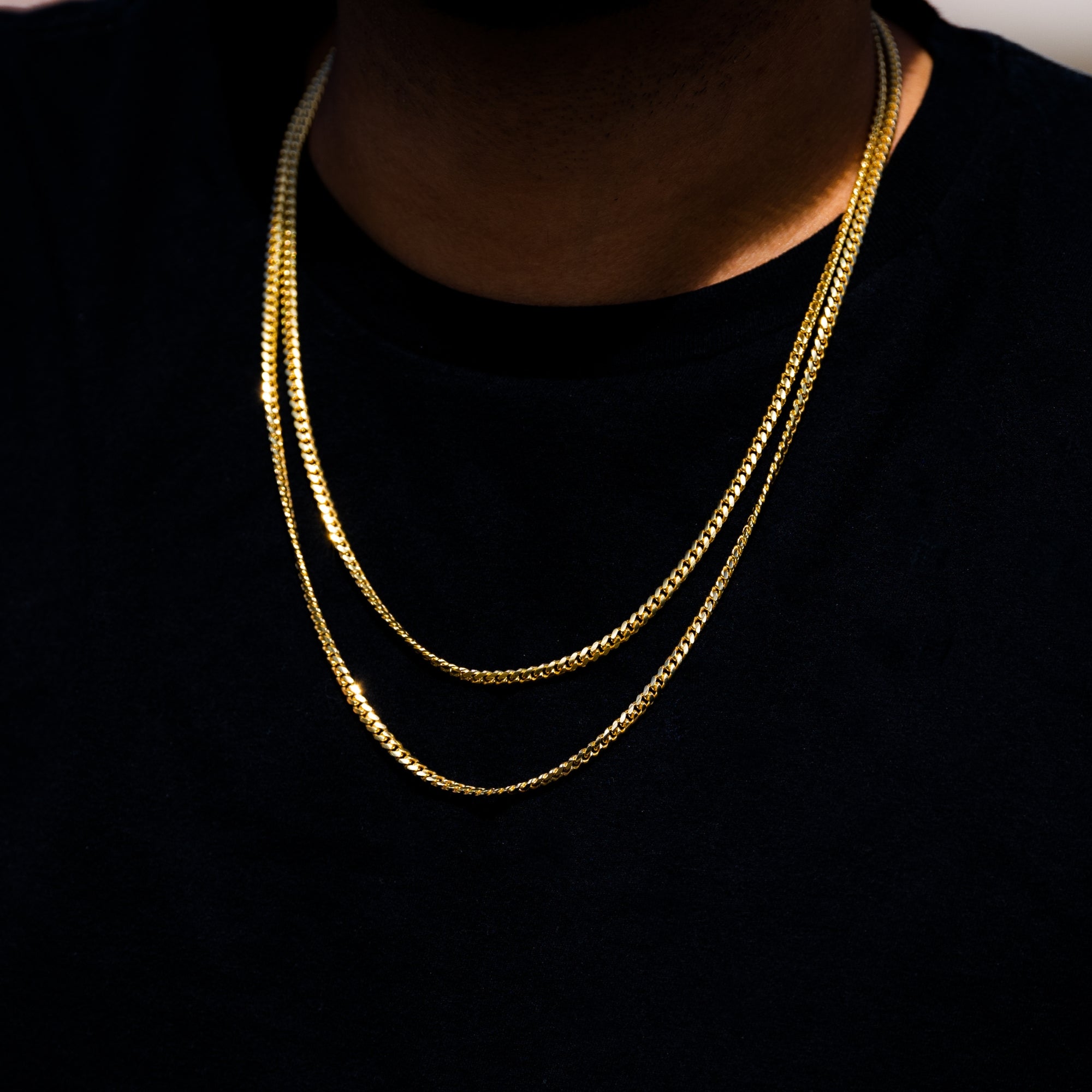 Italian 925 Gold Cuban Chain (3.5MM)