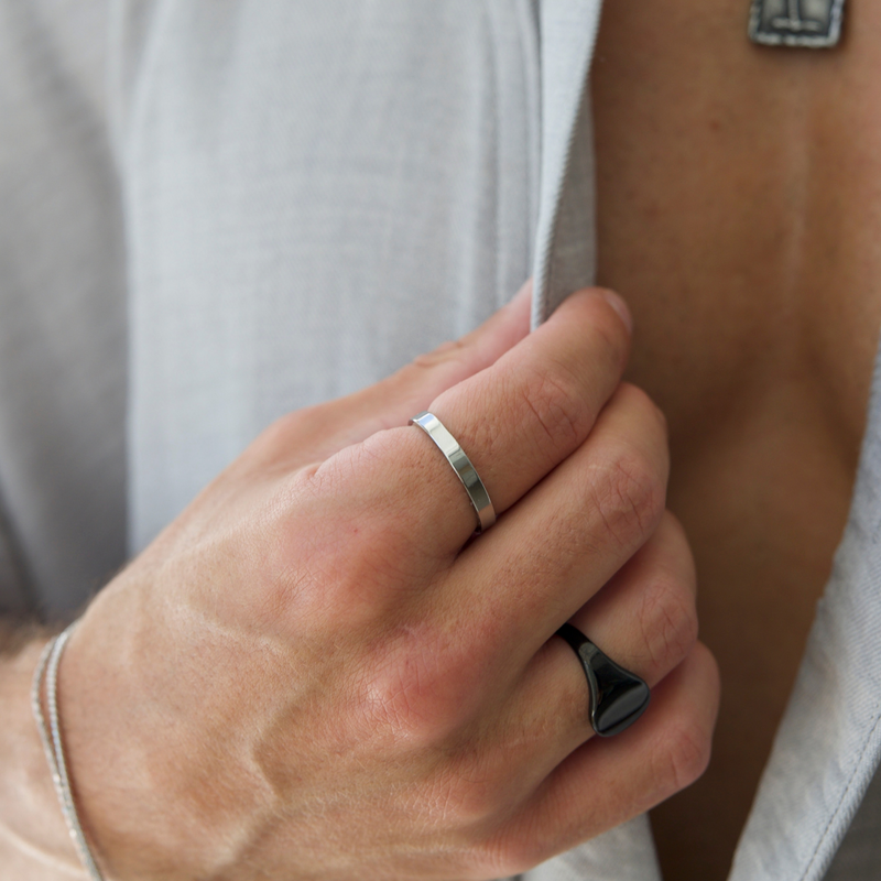 Minimalist 2025 mens rings