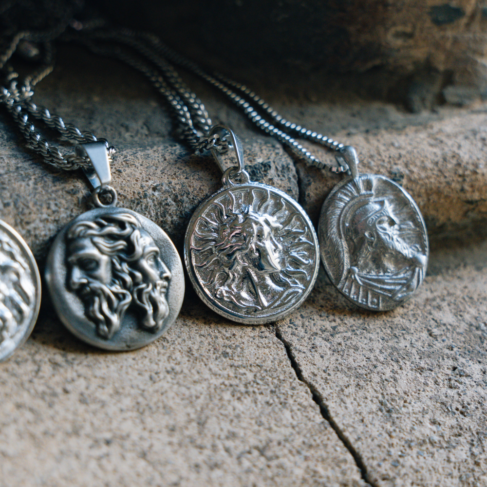 Apollo Pendant | Greek God Necklace For Men By Twistedpendant