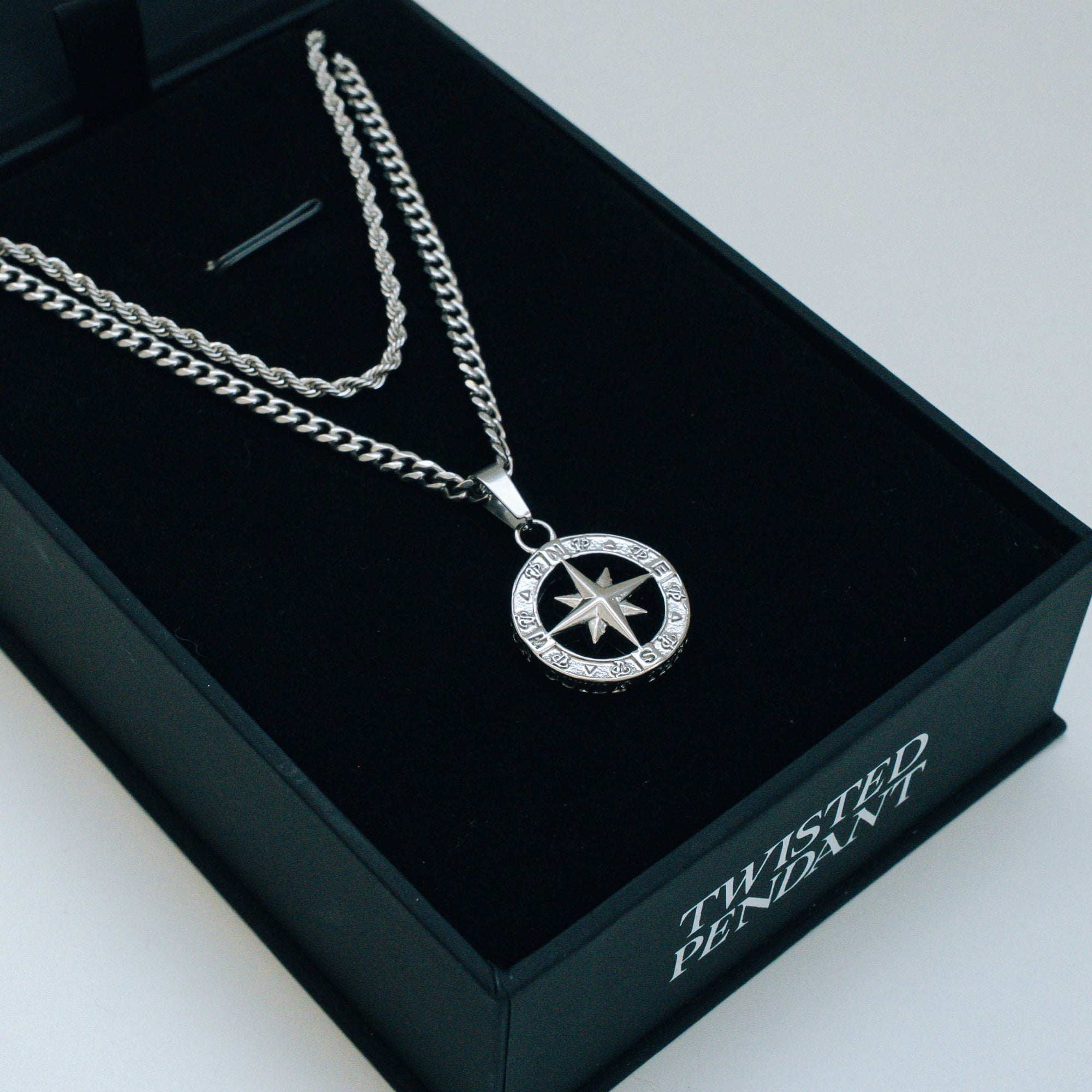 North Star Necklace Set - By Twistedpendant