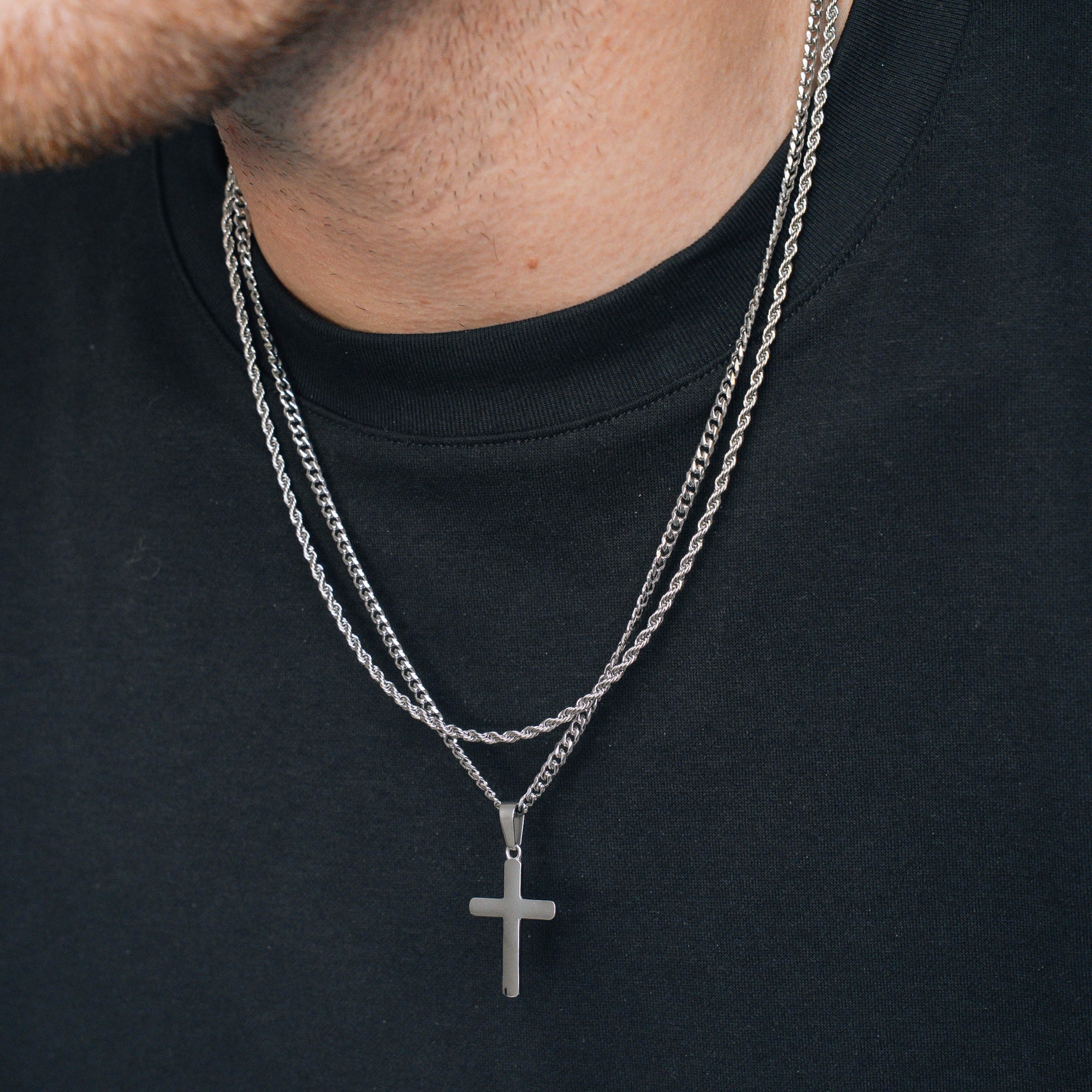 Cross Set (Silver)