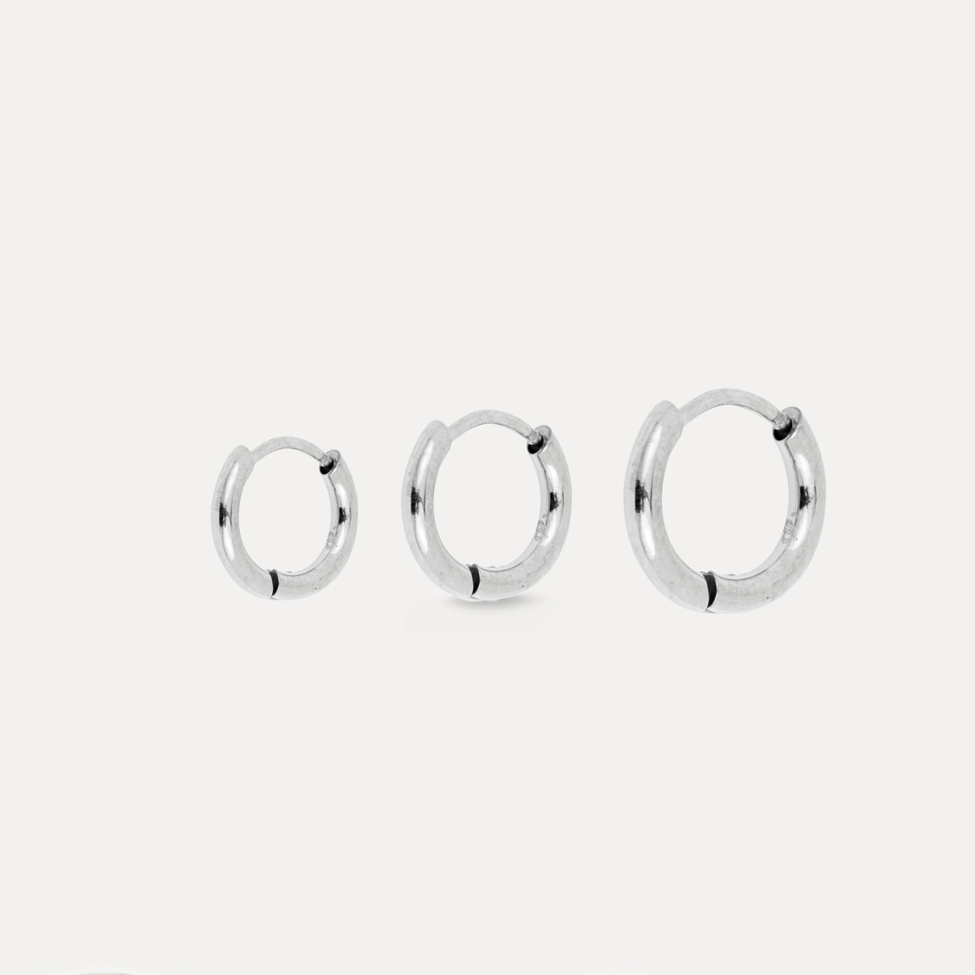 The Essential Hoop Set (Silver)